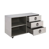 Brancaster Aluminum Desk Model 92426 By ACME Furniture
